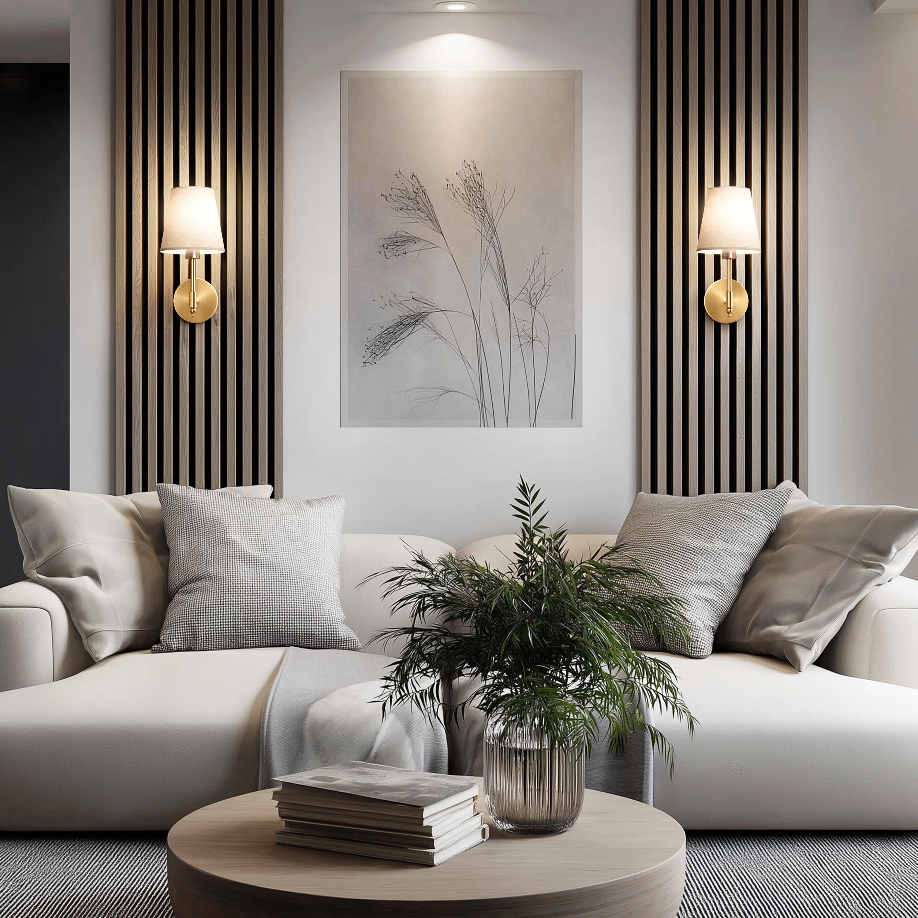 Modern Wireless Wall Sconce | Minimalist LED Light