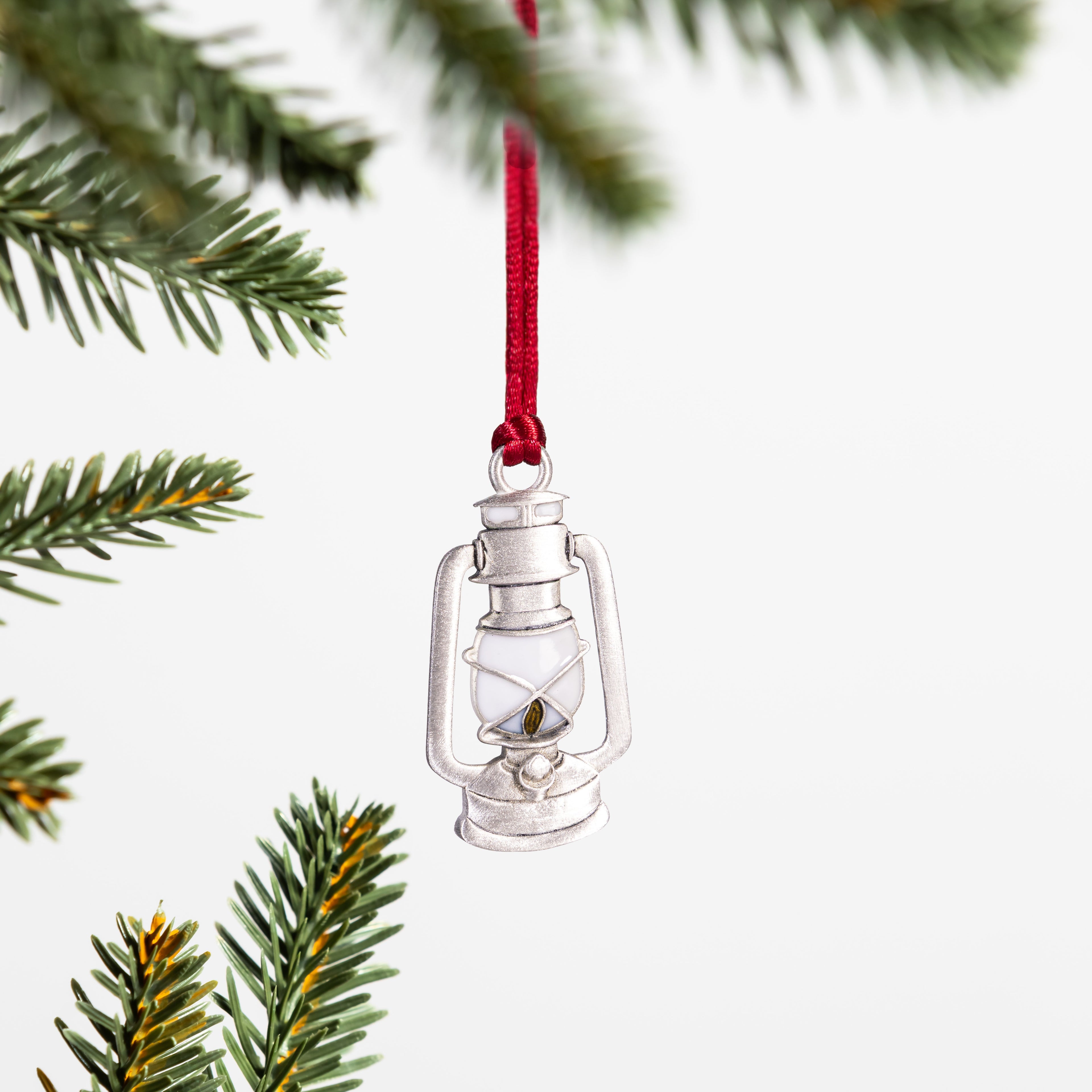Solid Pewter Lantern Ornament | Holly Homestead Design