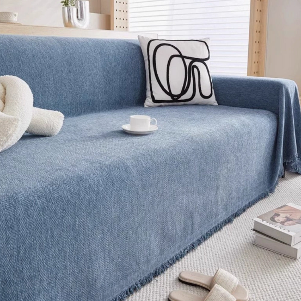 Minimalist Waterproof Sofa Cover | Modern Style with Pet-Friendly Design