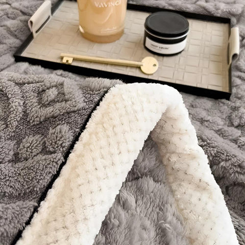 Velvet Mandala Sherpa Throw Blanket Soft Luxury Warm Blanket