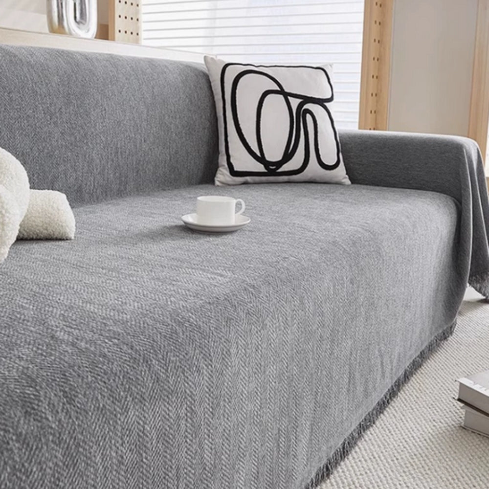 Minimalist Waterproof Sofa Cover | Modern Style with Pet-Friendly Design