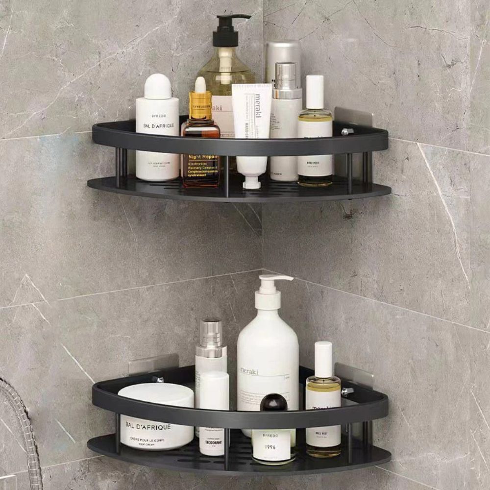 Aluminium Curve Shower Caddy | Rustproof, Durable & Modern