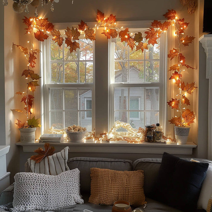 Glistening Glow Garlands | Warm Festive Lights for Every Home