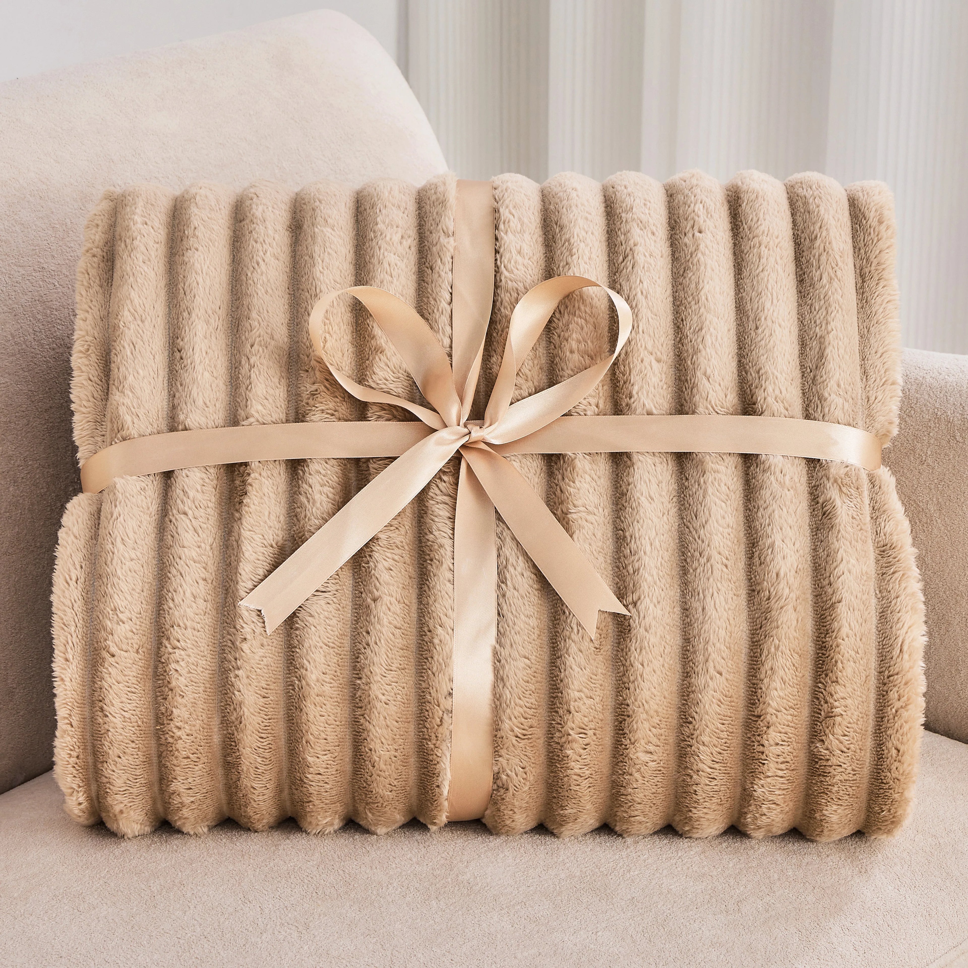 Soft Fleece Blanket Ultra Cozy Large Throw