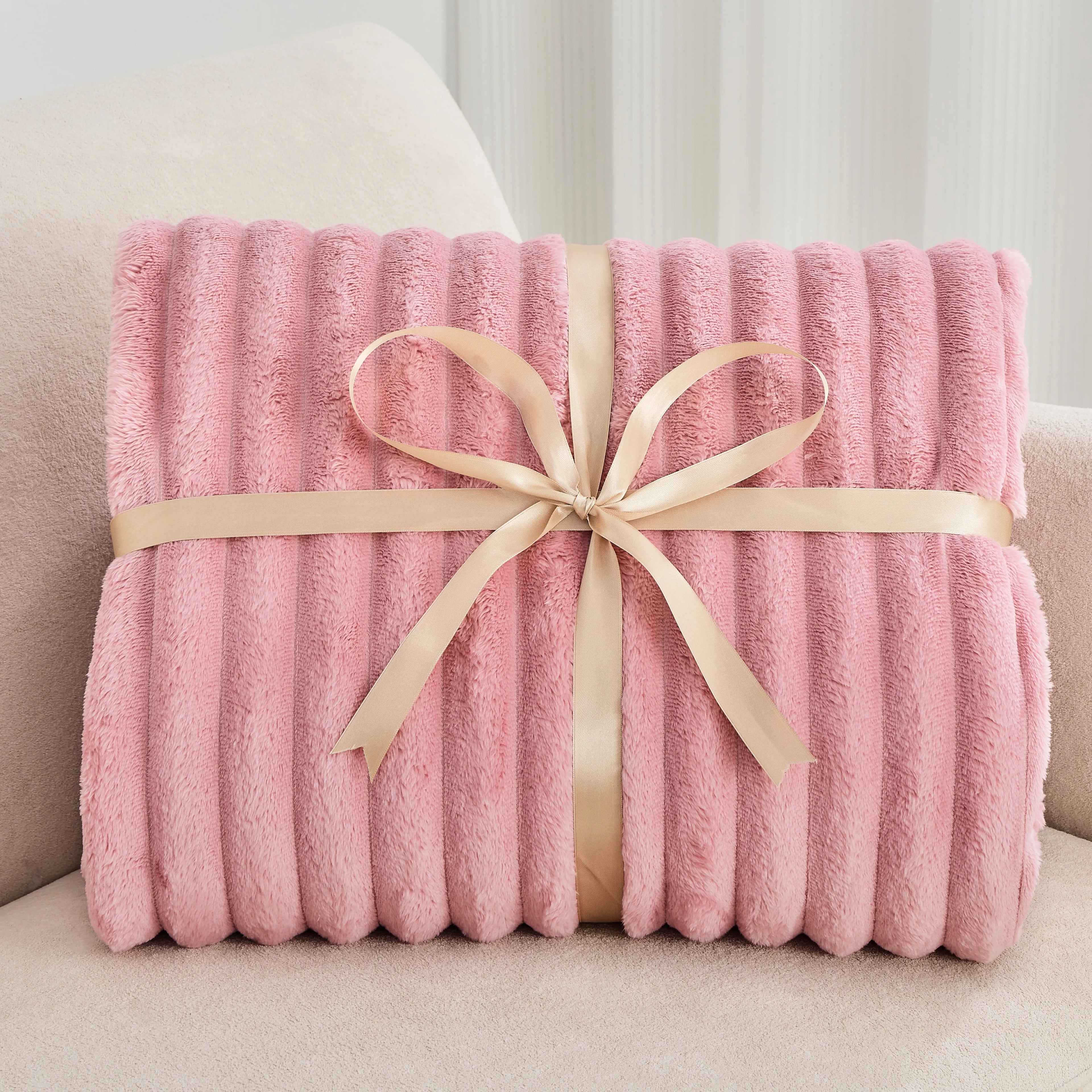 Soft Fleece Blanket Ultra Cozy Large Throw