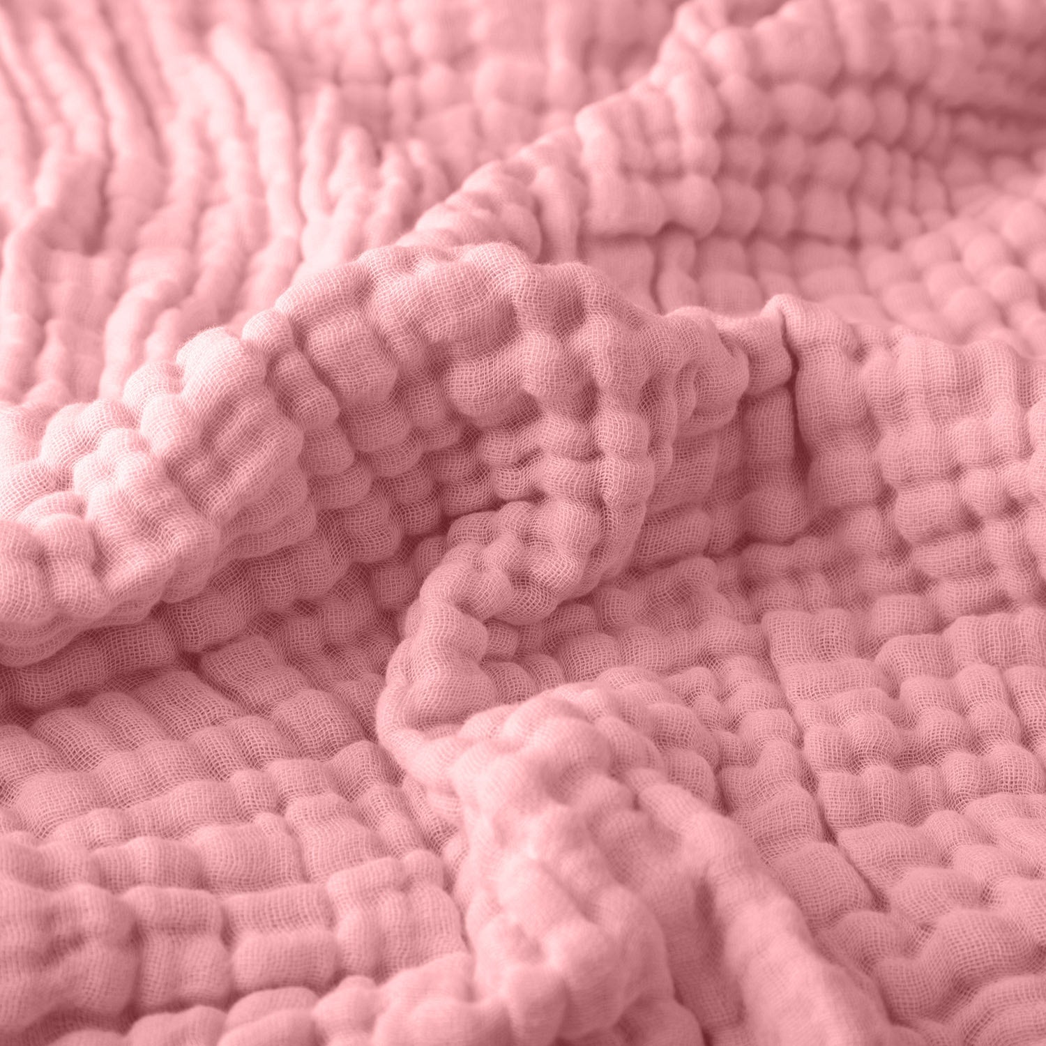 100% Soft Muslin Cotton Winter Blanket | Warm Breathable Throw