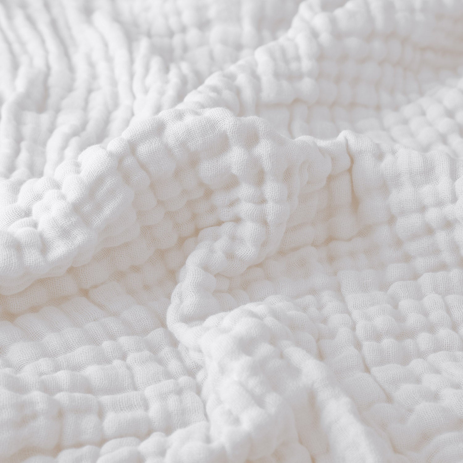 100% Soft Muslin Cotton Winter Blanket | Warm Breathable Throw