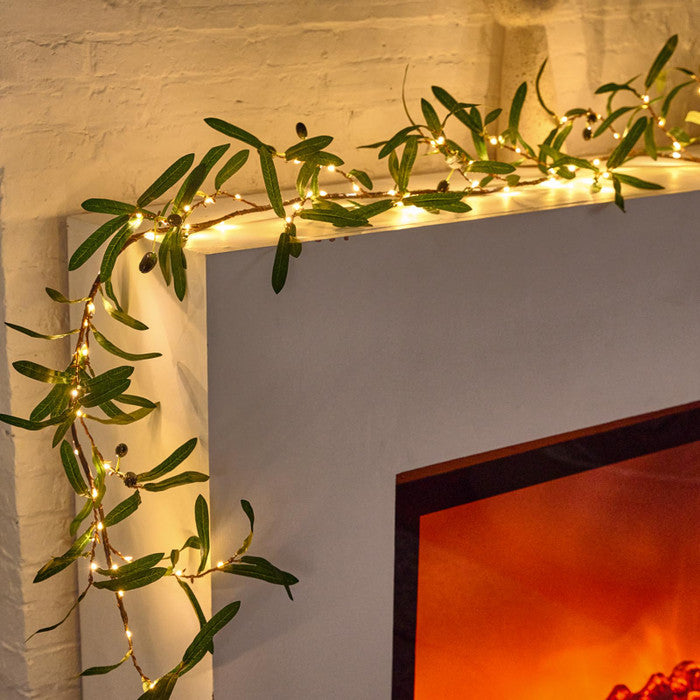 Enchanted Fairy Olive Branch | Soft Ambient Light for Elegant Homes