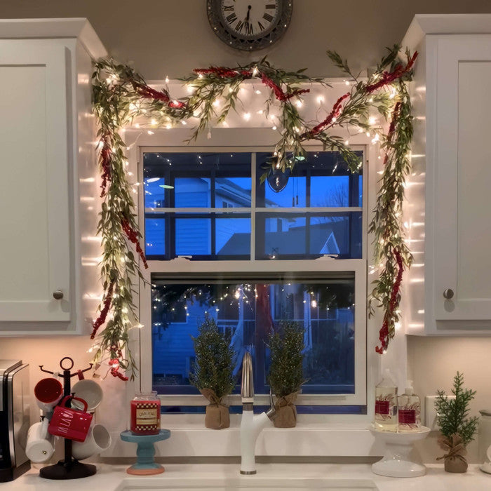 Glistening Glow Garlands | Warm Festive Lights for Every Home