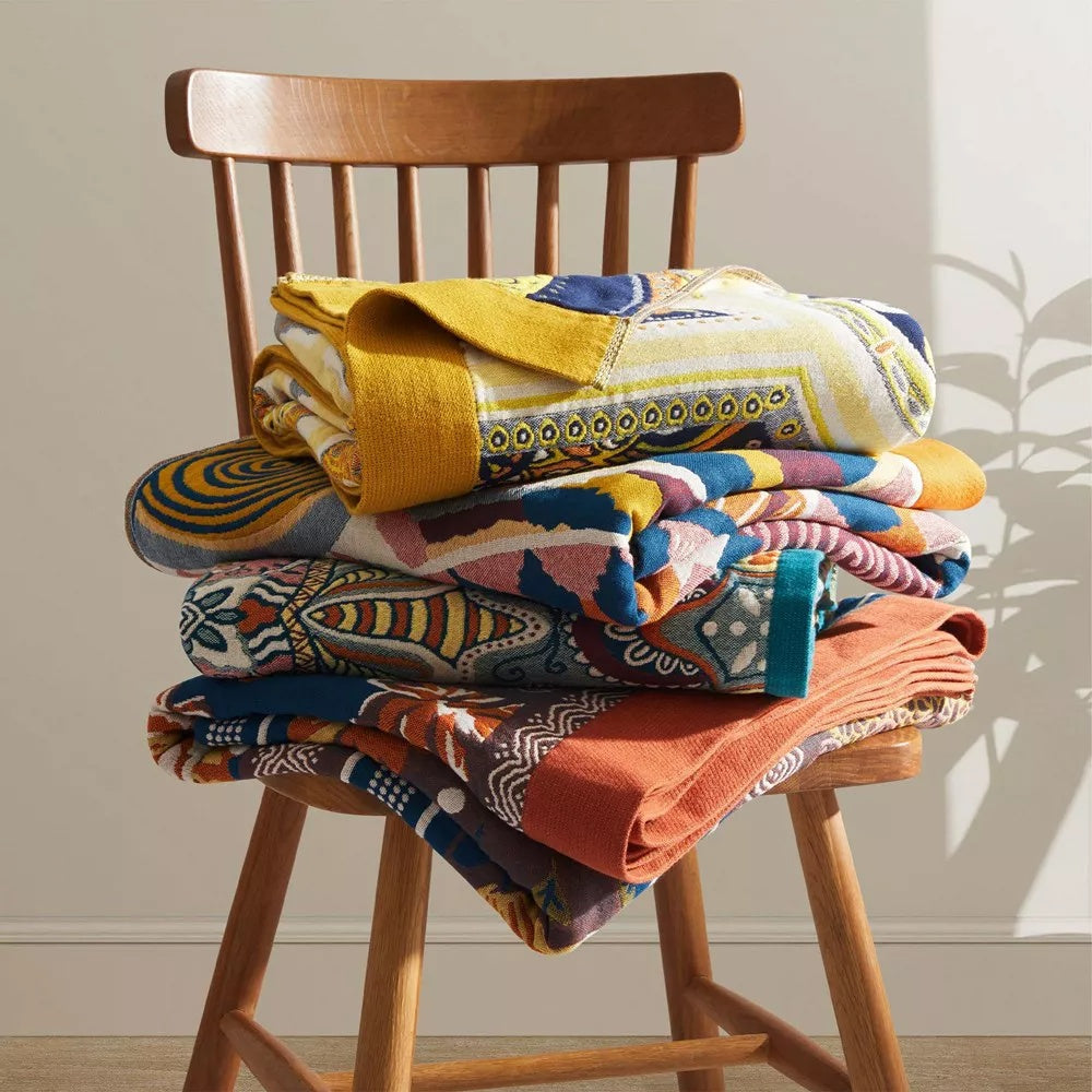 Sunburst Cotton Blanket | Lightweight All-Season Comfort