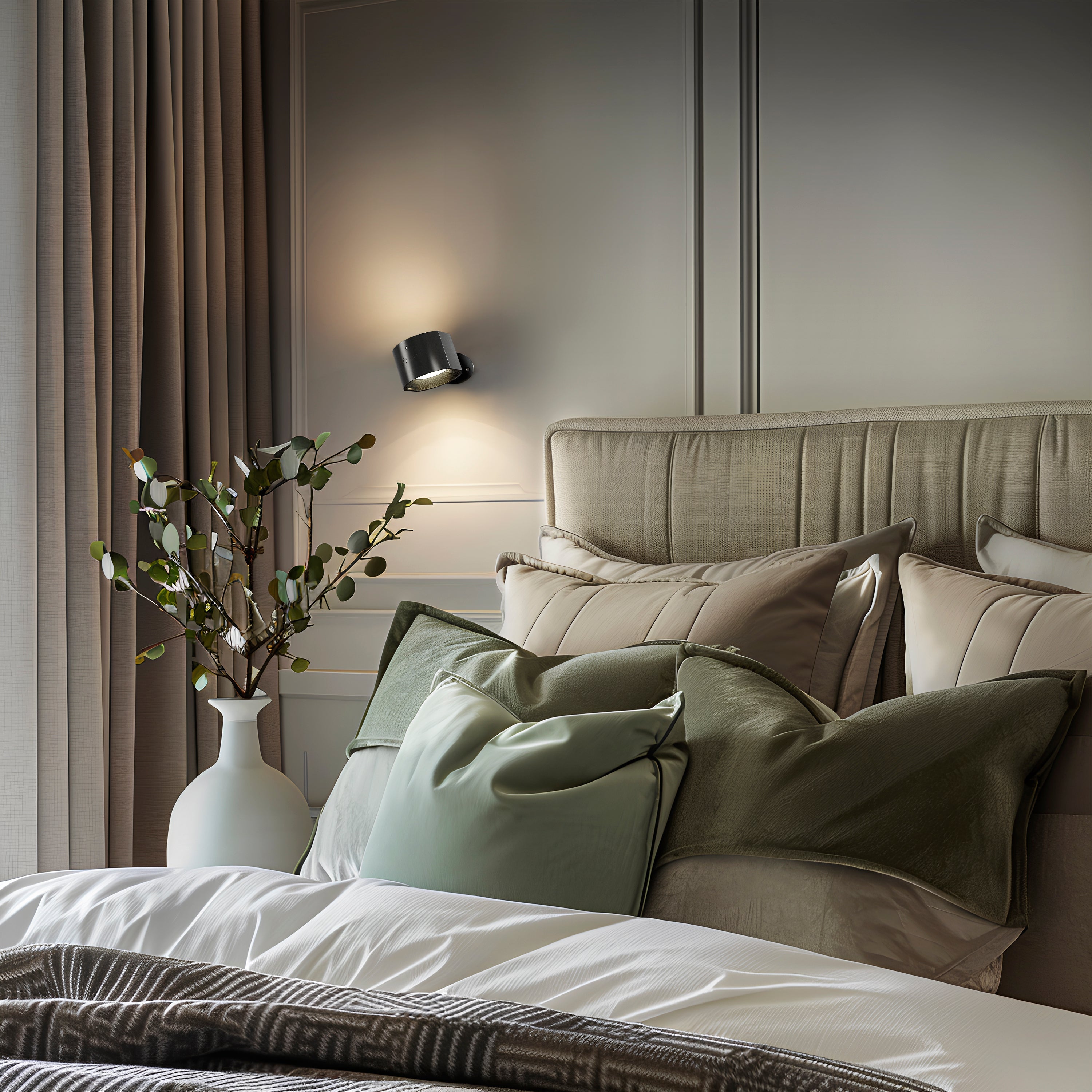 Wireless LED Wall Lights | RGB Remote-Control Wall Lamp Set