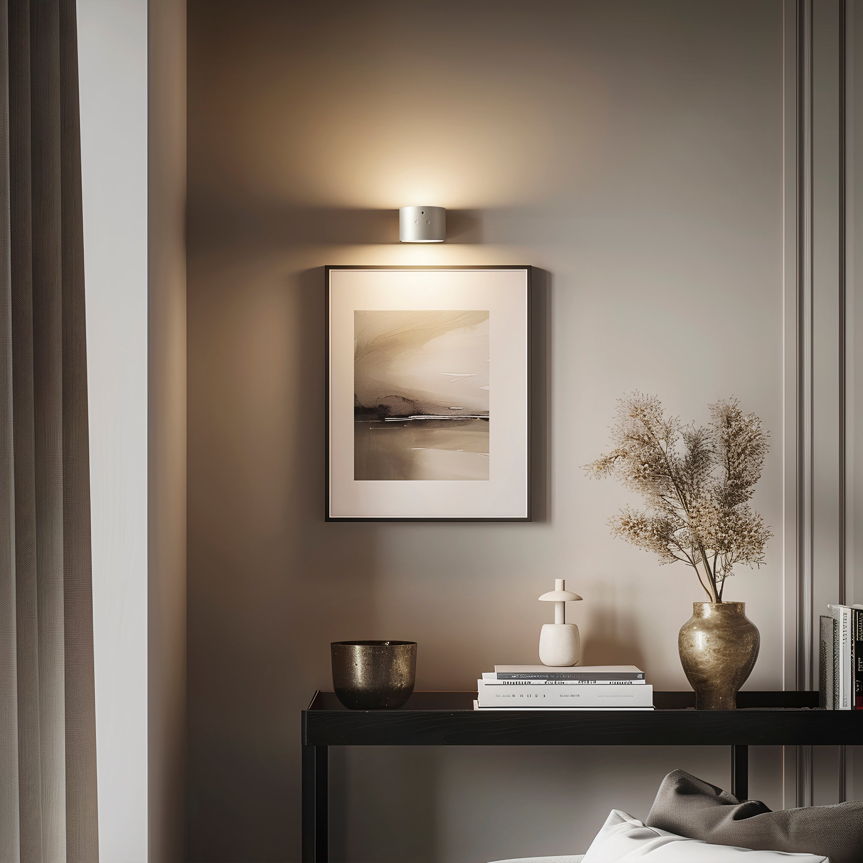 Wireless LED Wall Lights | RGB Remote-Control Wall Lamp Set