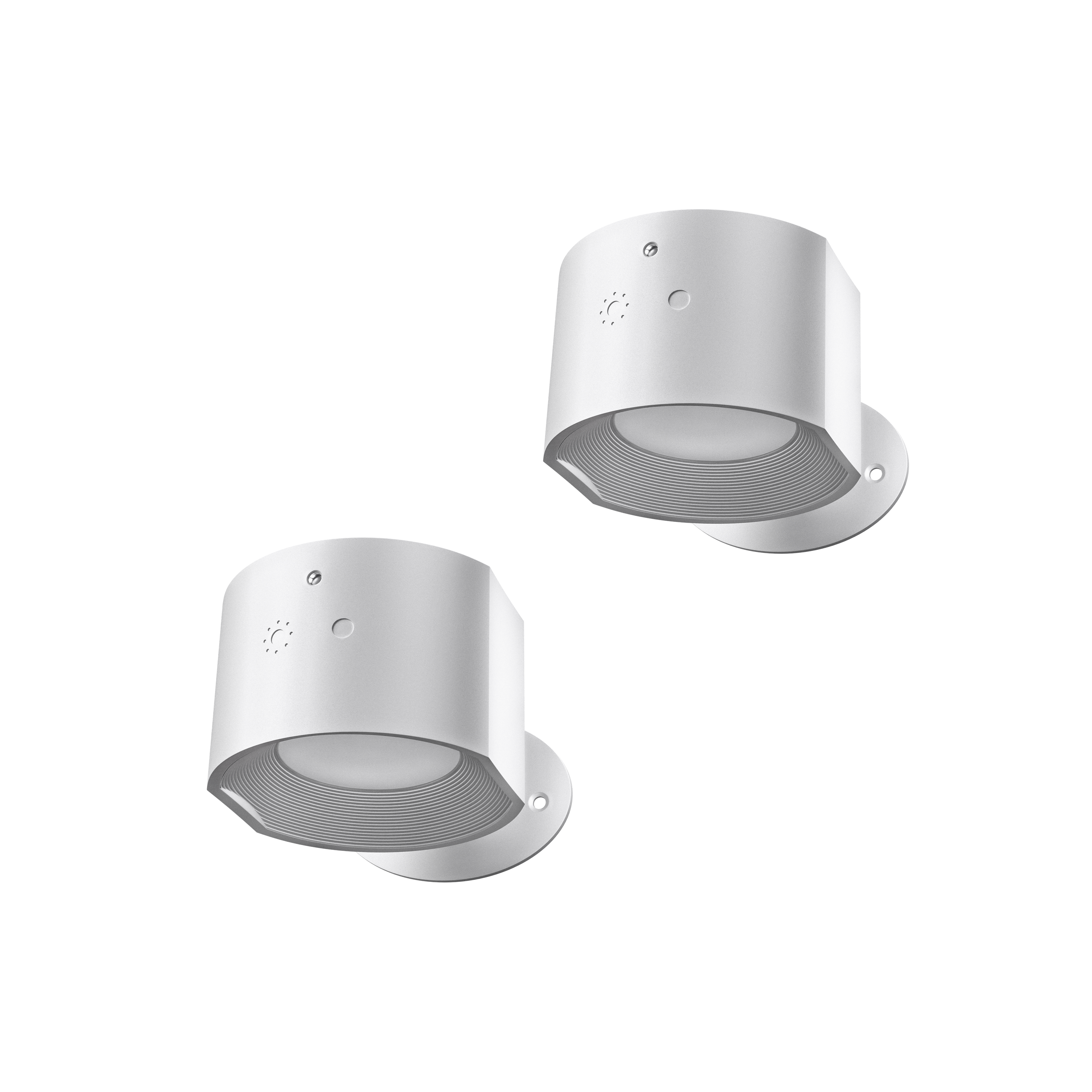 Wireless LED Wall Lights | RGB Remote-Control Wall Lamp Set