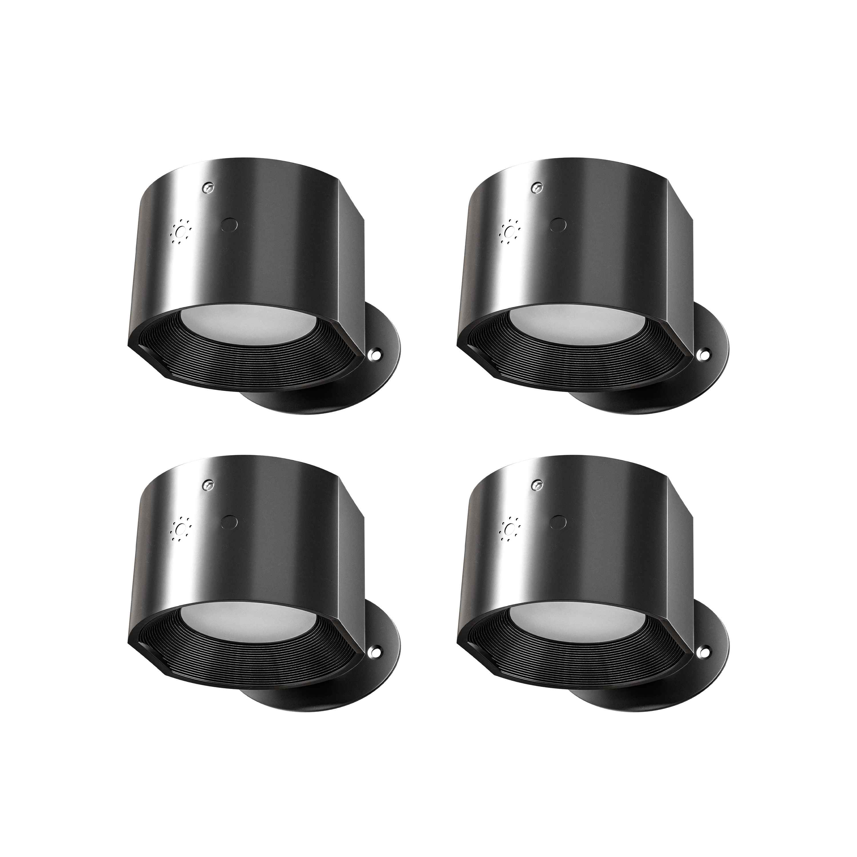 Wireless LED Wall Lights | RGB Remote-Control Wall Lamp Set