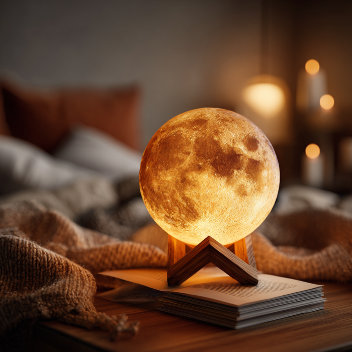 Mystical Moon Lamp | Soft Lunar Glow for Peaceful Nights