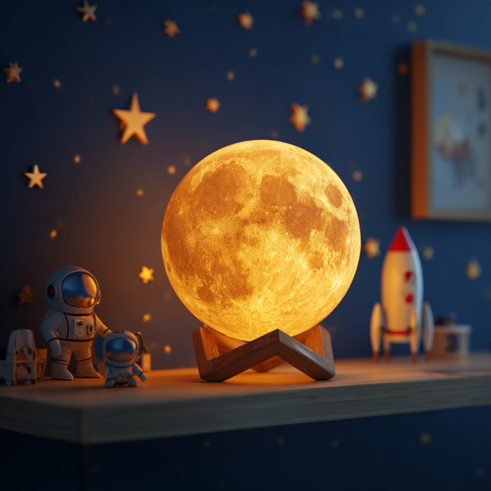 Mystical Moon Lamp | Soft Lunar Glow for Peaceful Nights