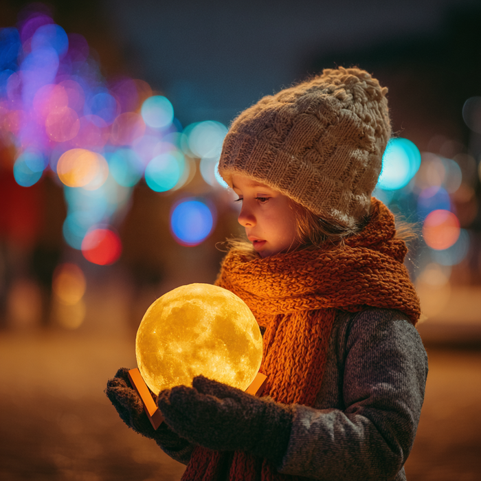 Mystical Moon Lamp | Soft Lunar Glow for Peaceful Nights