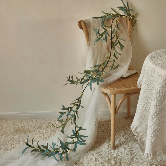 Enchanted Fairy Olive Branch | Soft Ambient Light for Elegant Homes