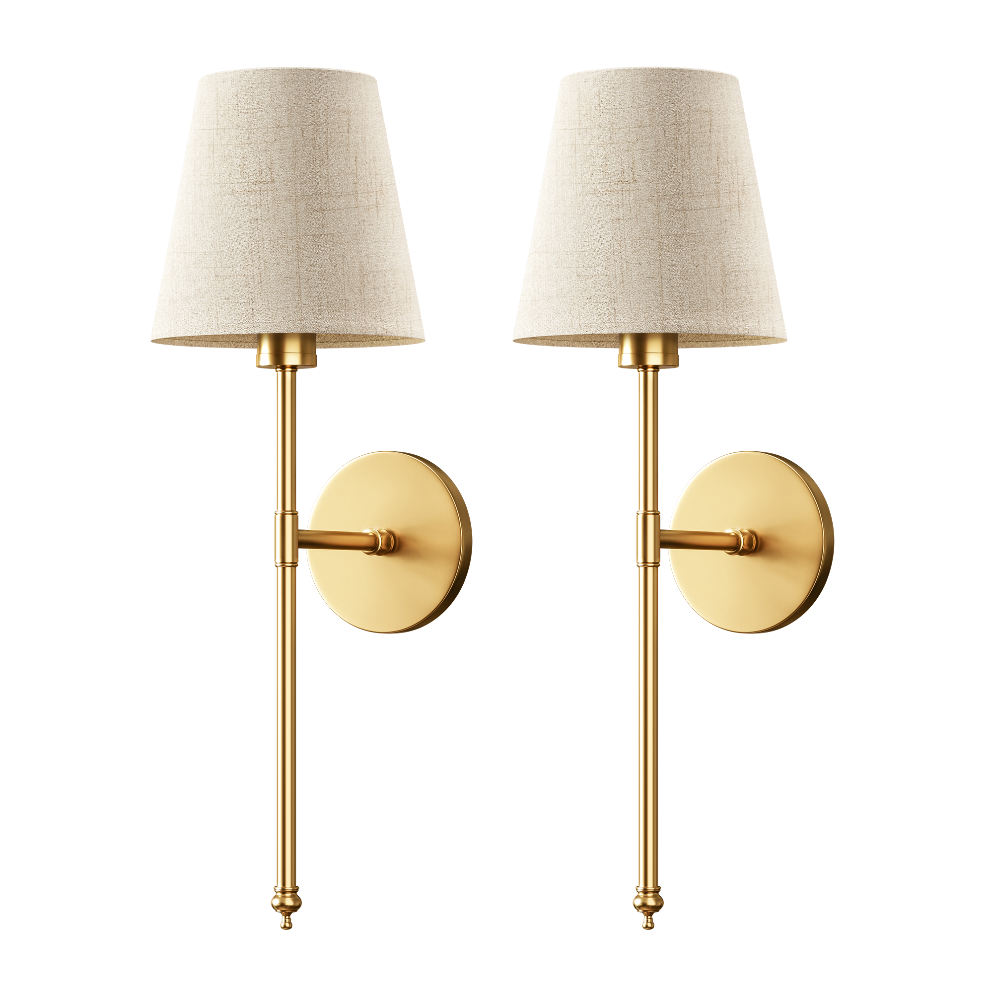 Wireless Sand Wall Sconces | Set of 2 Modern Lights