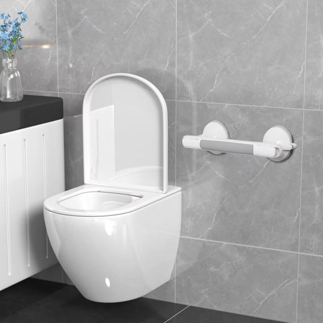 Shower Handle Grab Bar | Secure, Drill-Free Bathroom Support