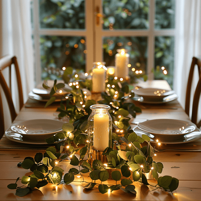 Fairy Light Olive Vine | Soft Glow for a Warm, Natural Home