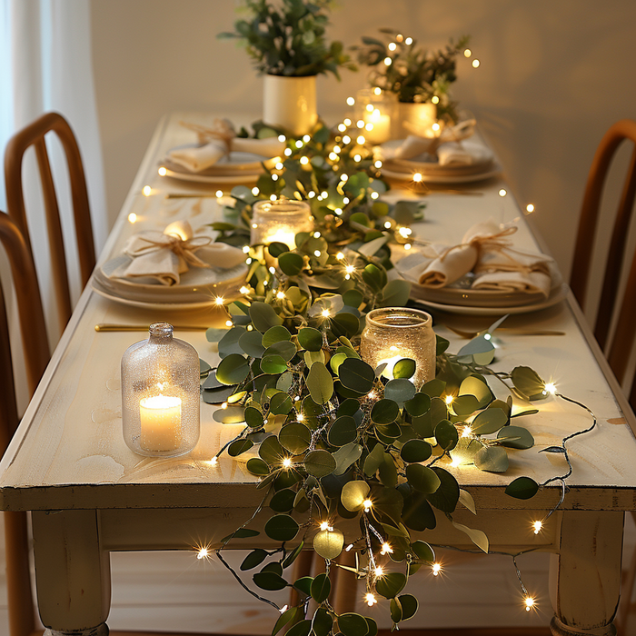 Fairy Light Olive Vine | Soft Glow for a Warm, Natural Home