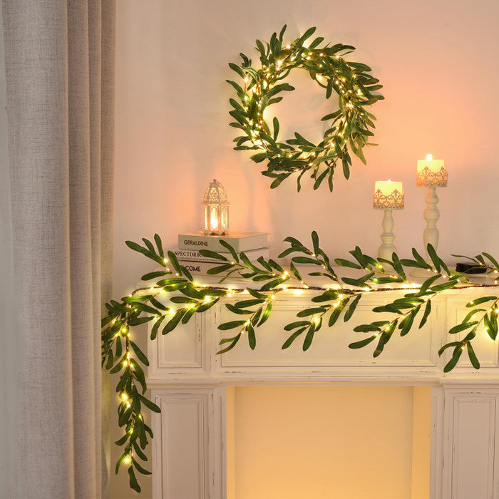 Enchanted Fairy Olive Branch | Soft Ambient Light for Elegant Homes